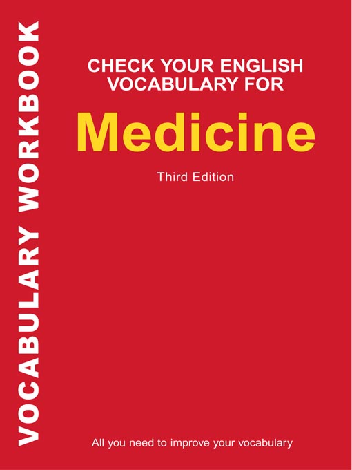 Title details for Check Your English Vocabulary for Medicine by A & C Black - Available
